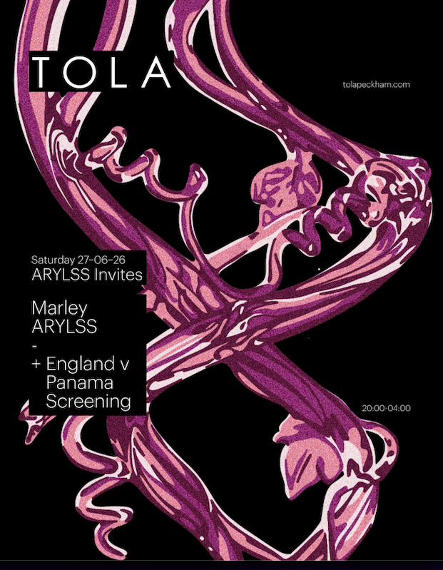 England v Panama World Cup Screening with ARYLSS event poster