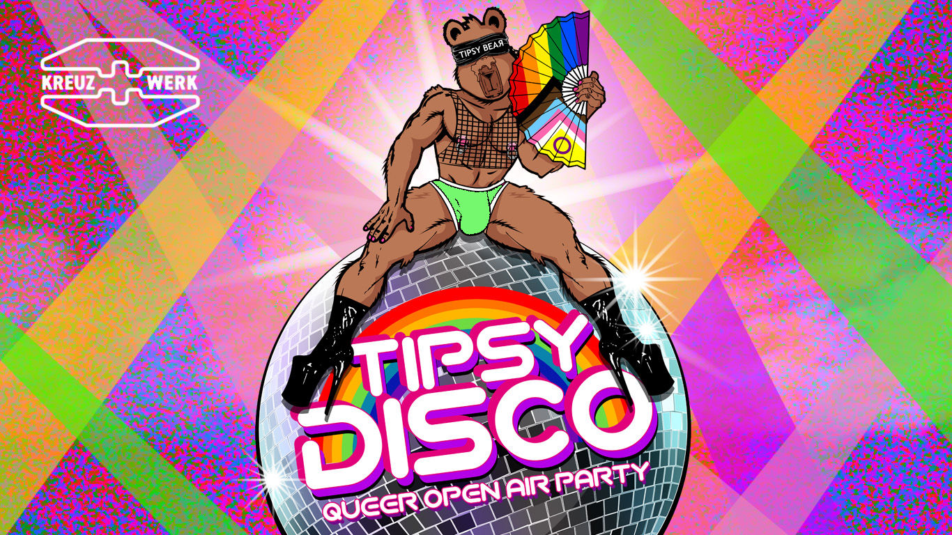 Tipsy Disco event poster