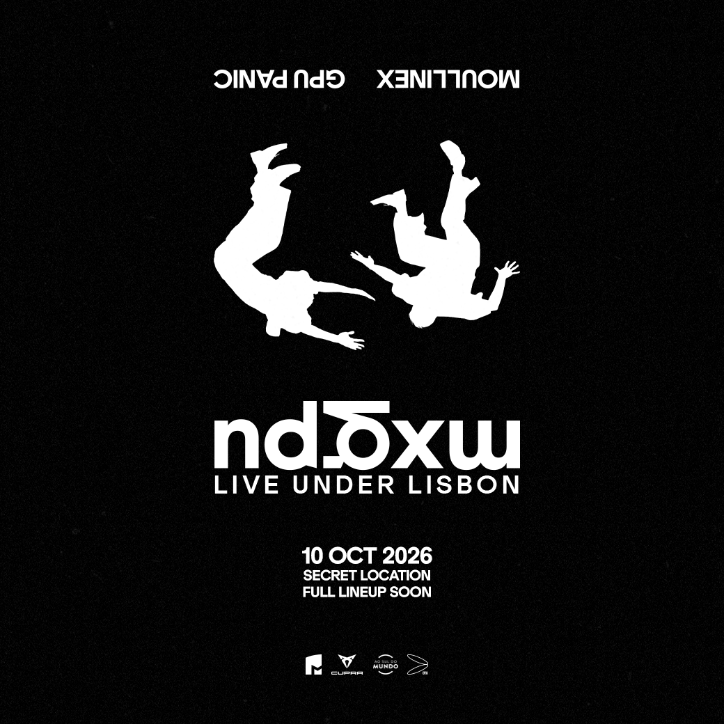 MXGPU (Moullinex & GPU Panic) - Live Under Lisbon event poster