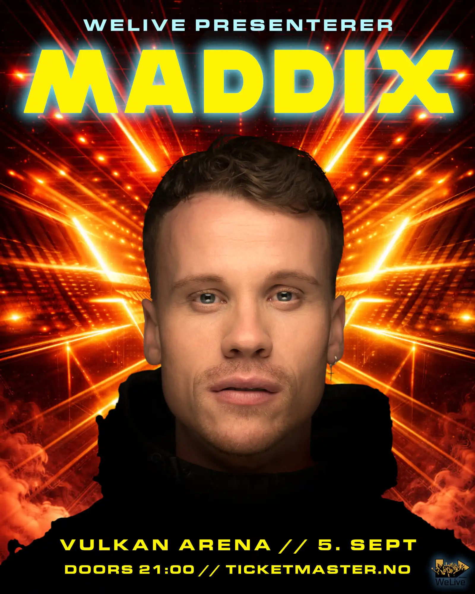Maddix, Vulkan Arena event poster