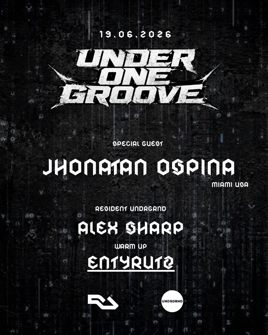 Under One Groove event poster