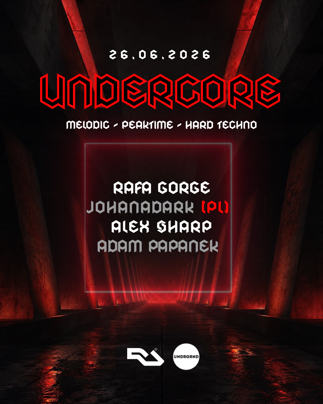 Undercore event poster