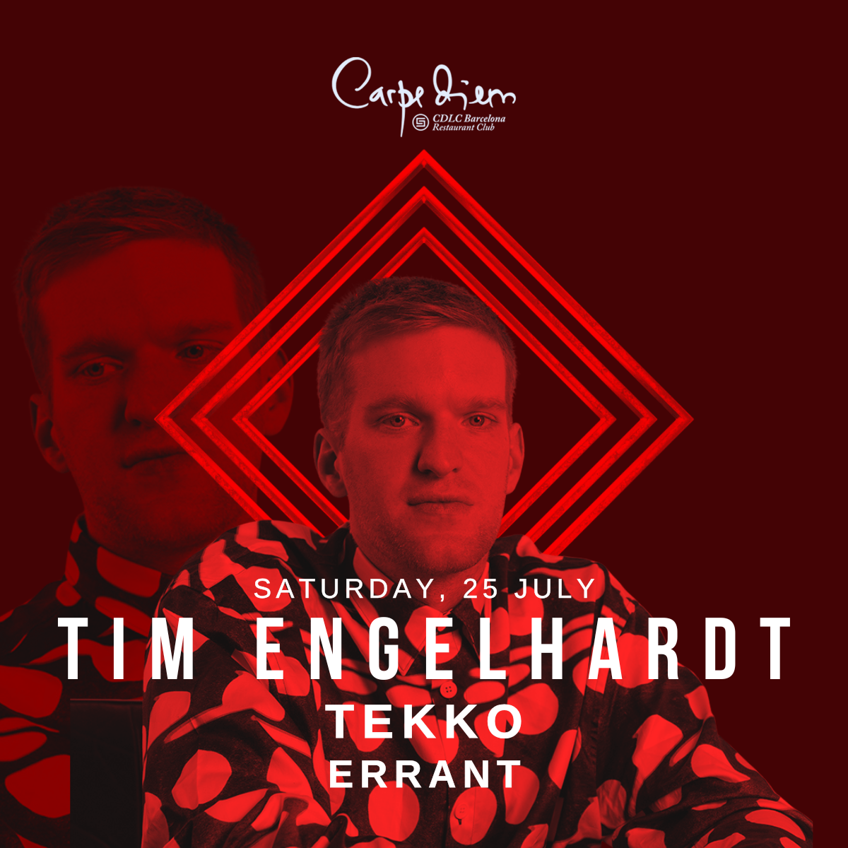 Tim Engelhardt at RED EDITION event poster