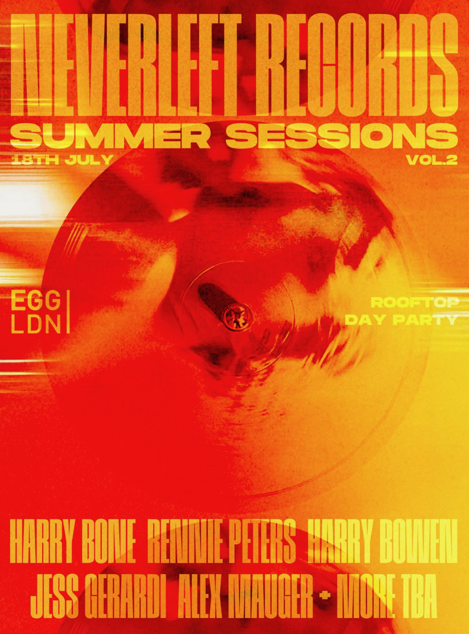 Neverleft Records - Summer Sessions (Vol 2) event poster
