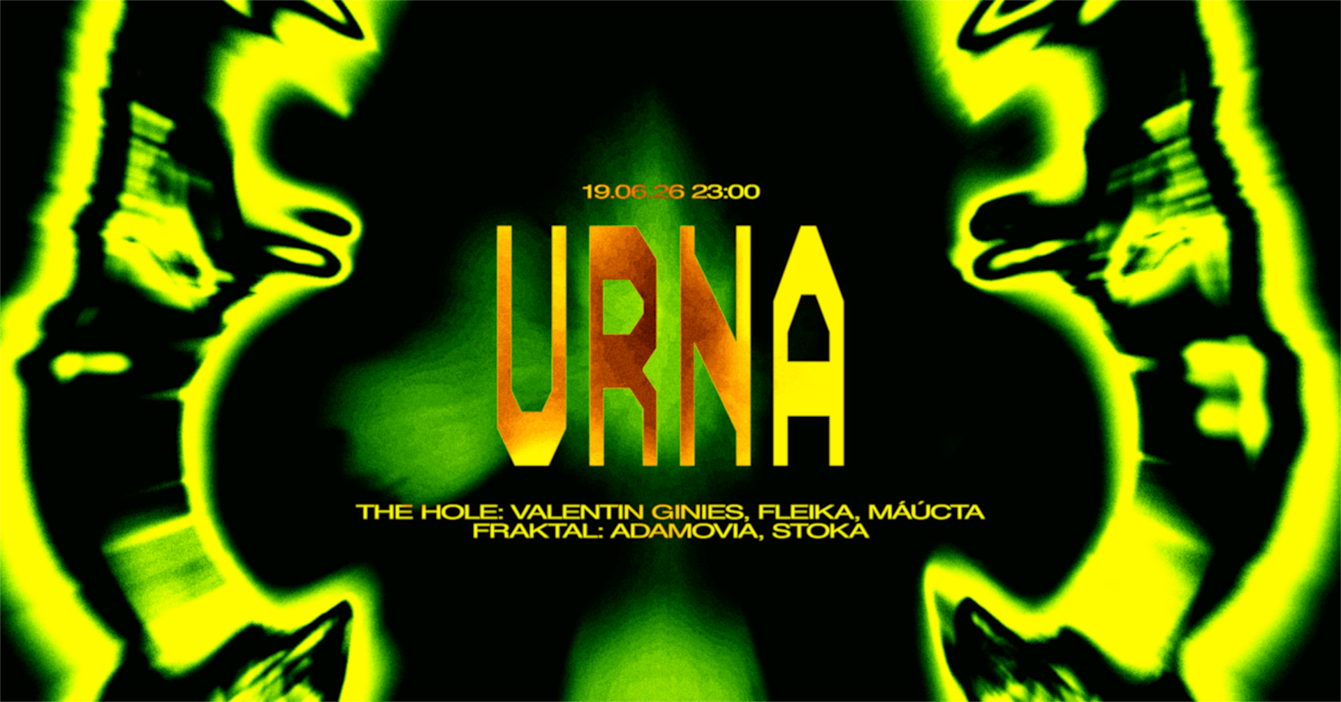 URNA event poster