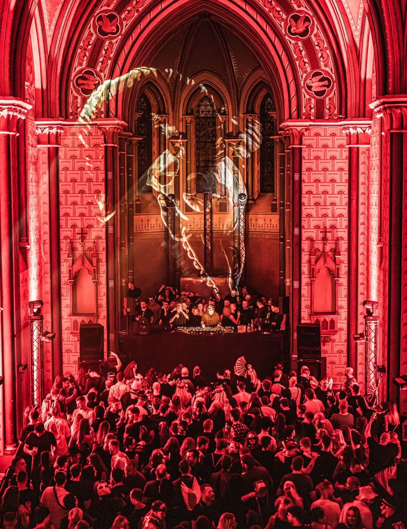 CHURCH RAVE † HARDTECHNOWWEN event poster