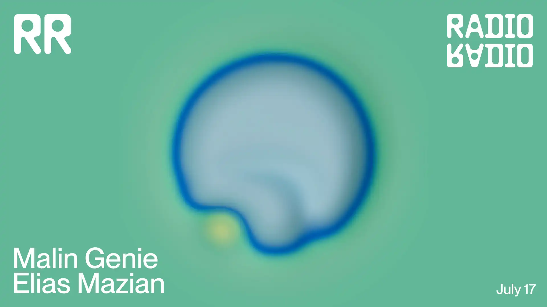 Malin Genie • Elias Mazian event poster