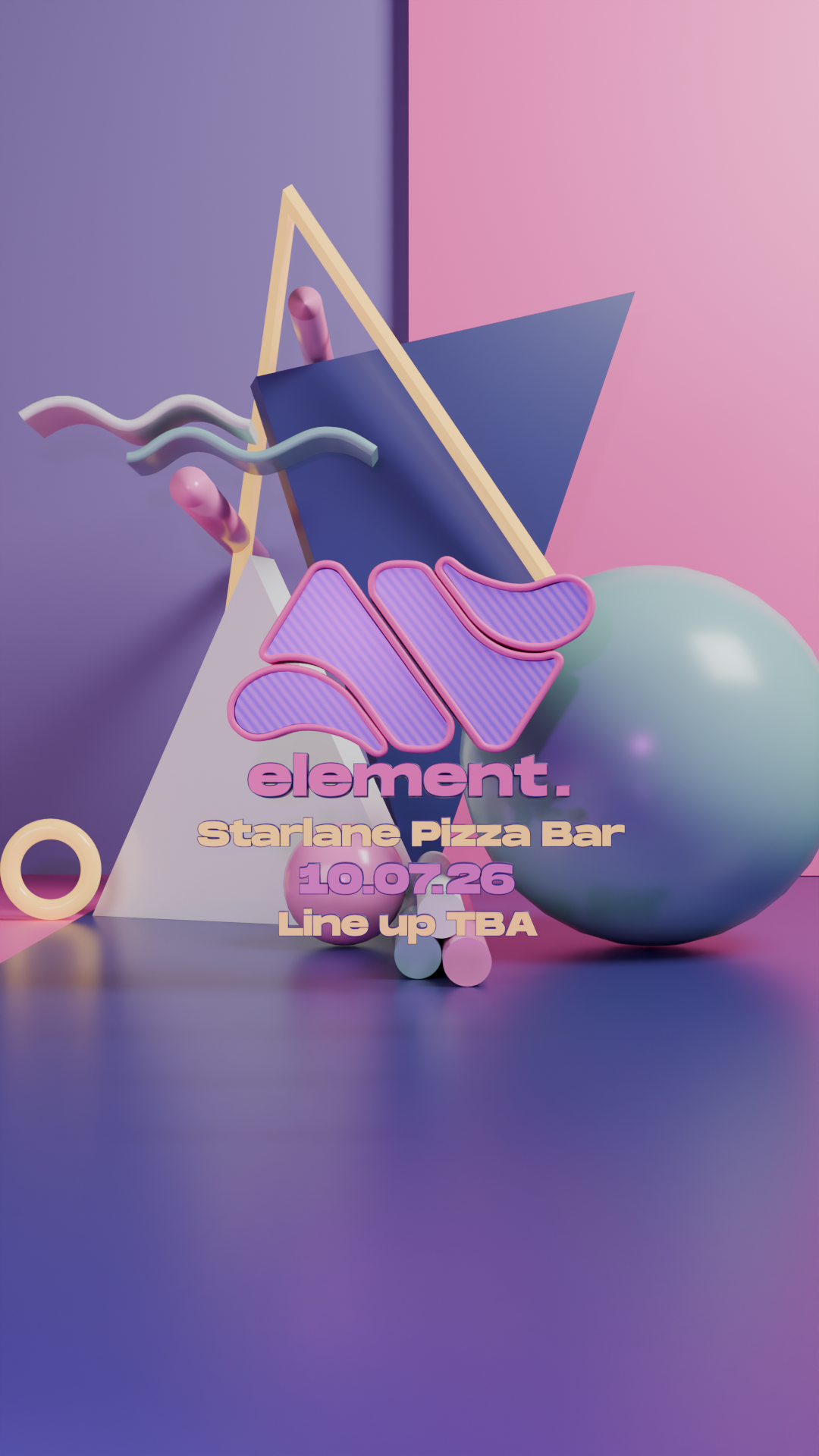 Element: Summer Session event poster