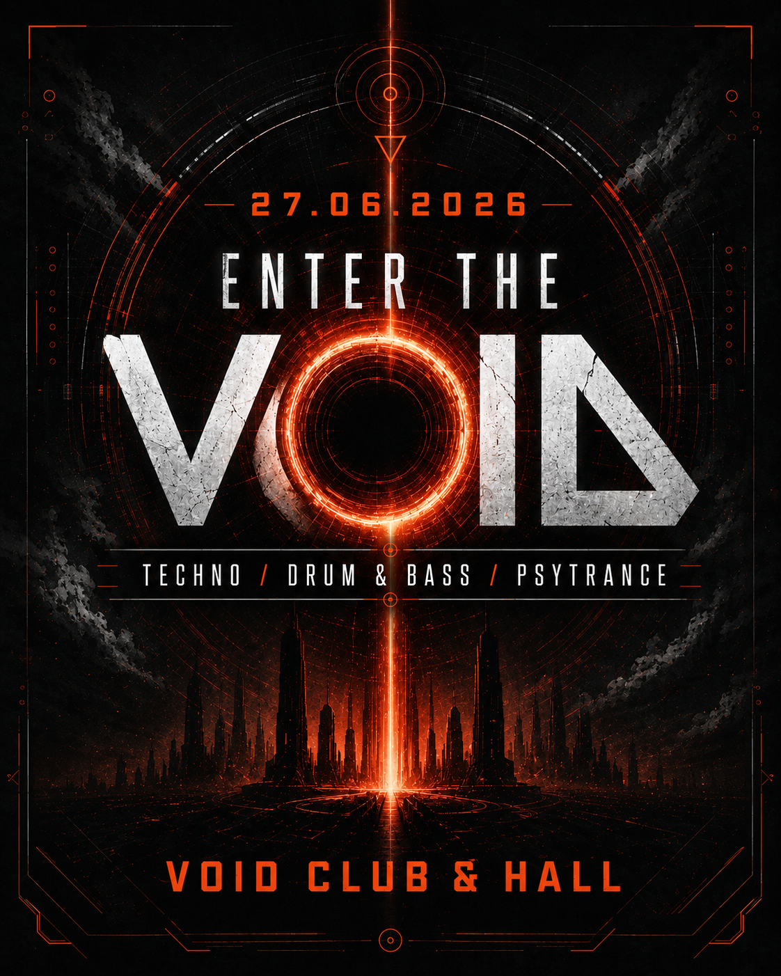 Enter the Void #78 with Kimby, Unknown, Ed Shepherd, Upzet, Rabbi Green, Enantion, Trippyverse event poster