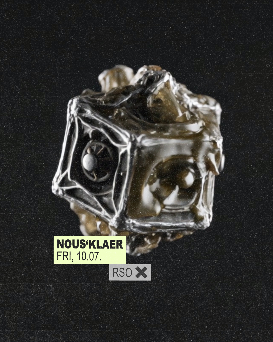 NOUS'KLAER with Anthony Linell b2b Oberman, Mattias El Mansouri, Sunju Hargun event poster