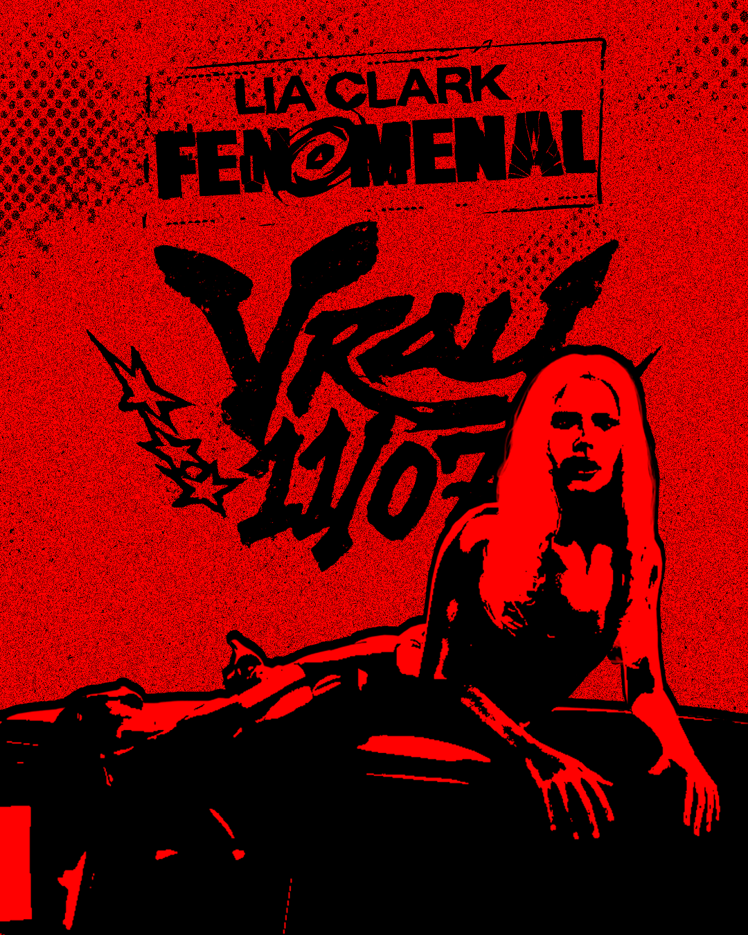 VRAU presents LIA CLARK event poster