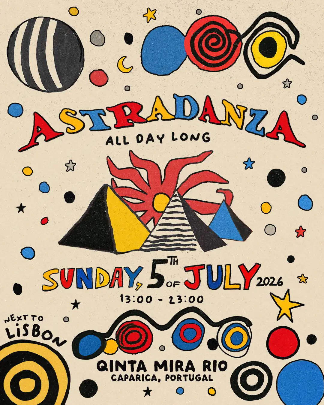 Astradanza All Day Long event poster