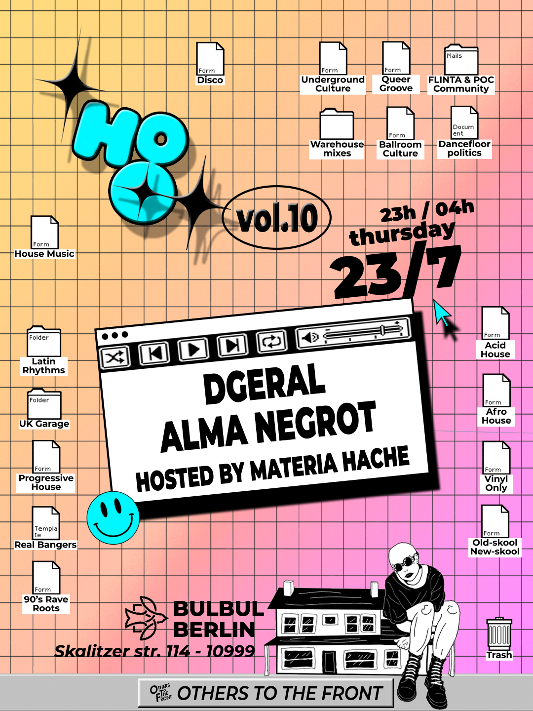 House of Others (Vol.10) - CSD edition: Dgeral, Alma Negrot, materia hache event poster