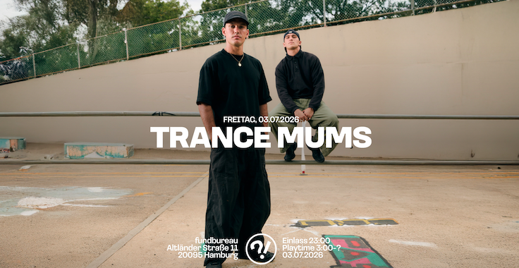 Trance Mums // SKKIN VELVET event poster