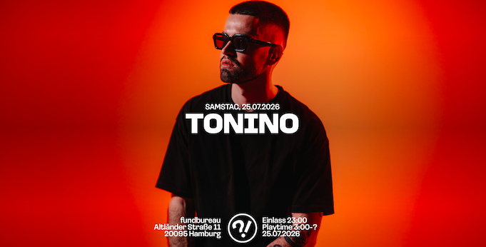 Tonino // JULIA KEFFNER event poster