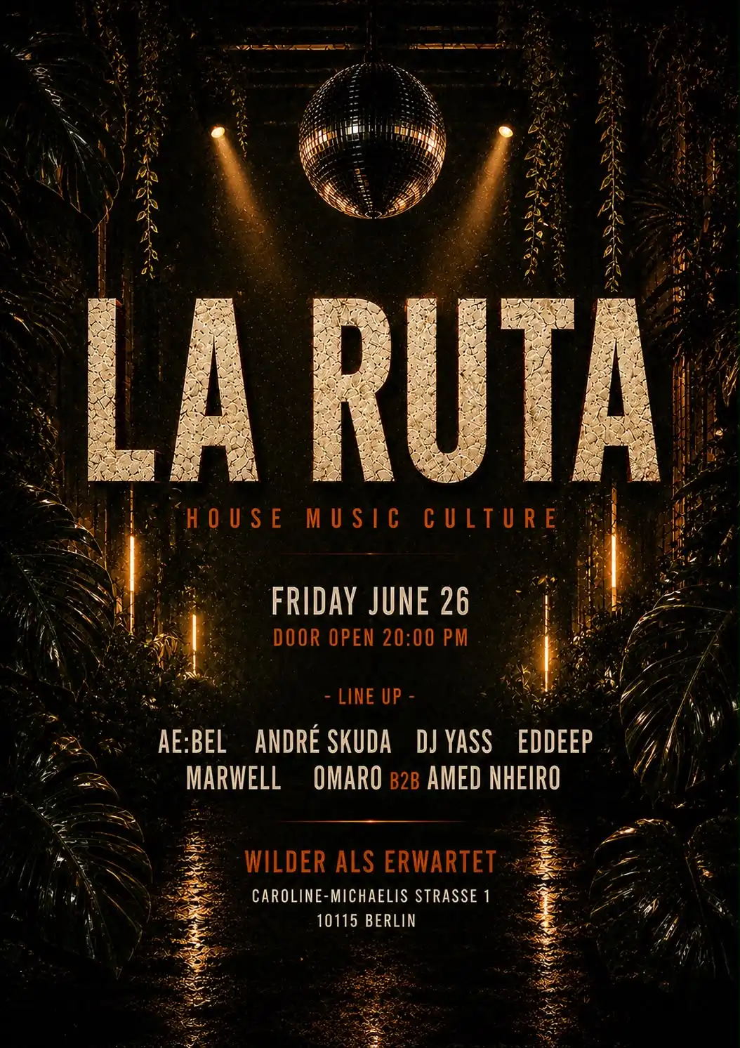 La Ruta event poster