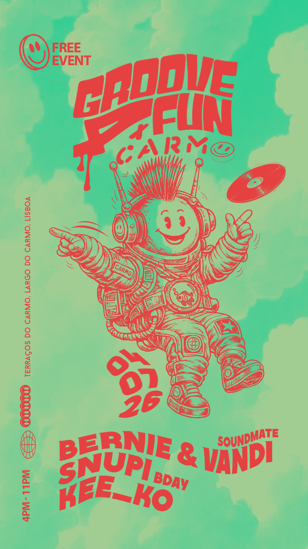 groove4fun W/ Bernie & Vandi (SOUNDMATE) event poster