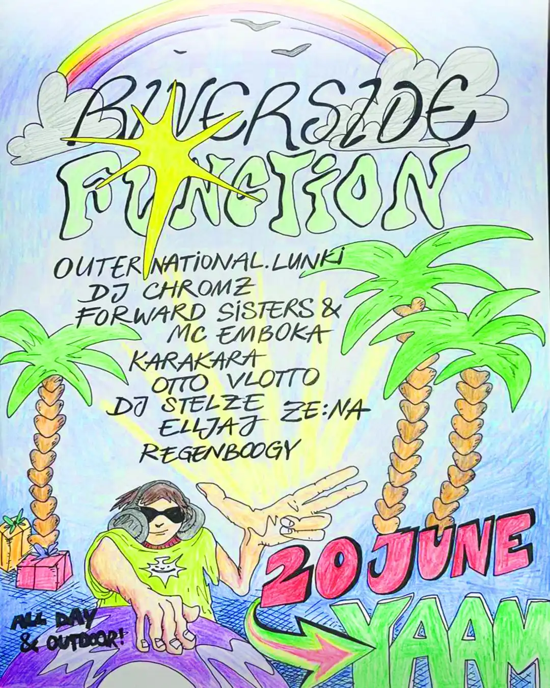 Riverside Function event poster