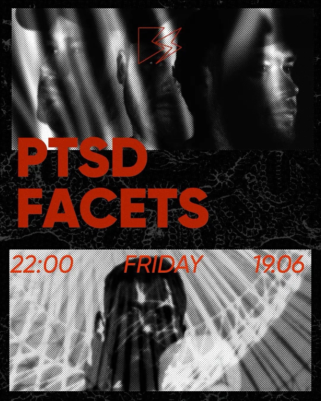 Facets, PTSD event poster