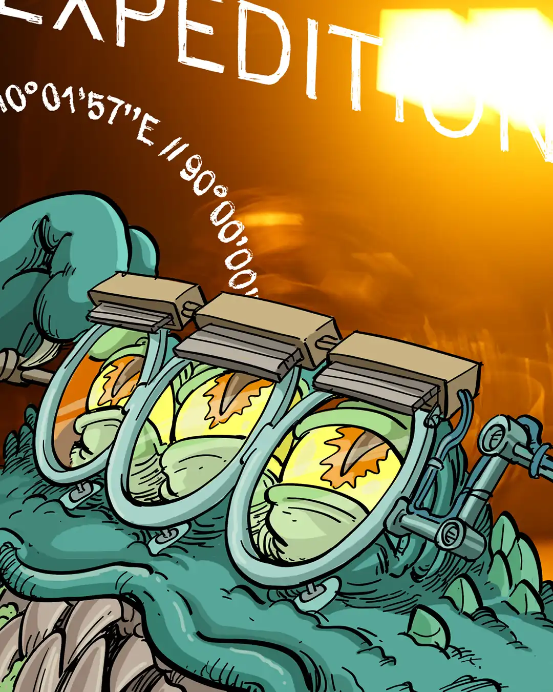 Expedition Südpol event poster