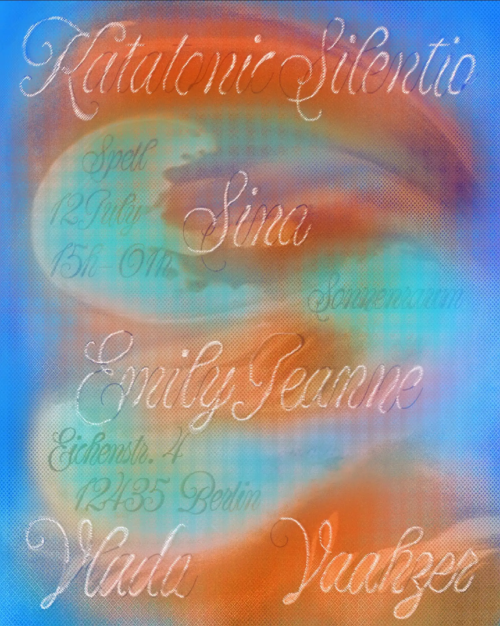 Spell event poster