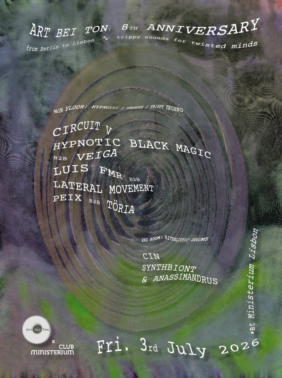 Art Bei Ton: 8th Anniversary // from Berlin to Lisbon event poster