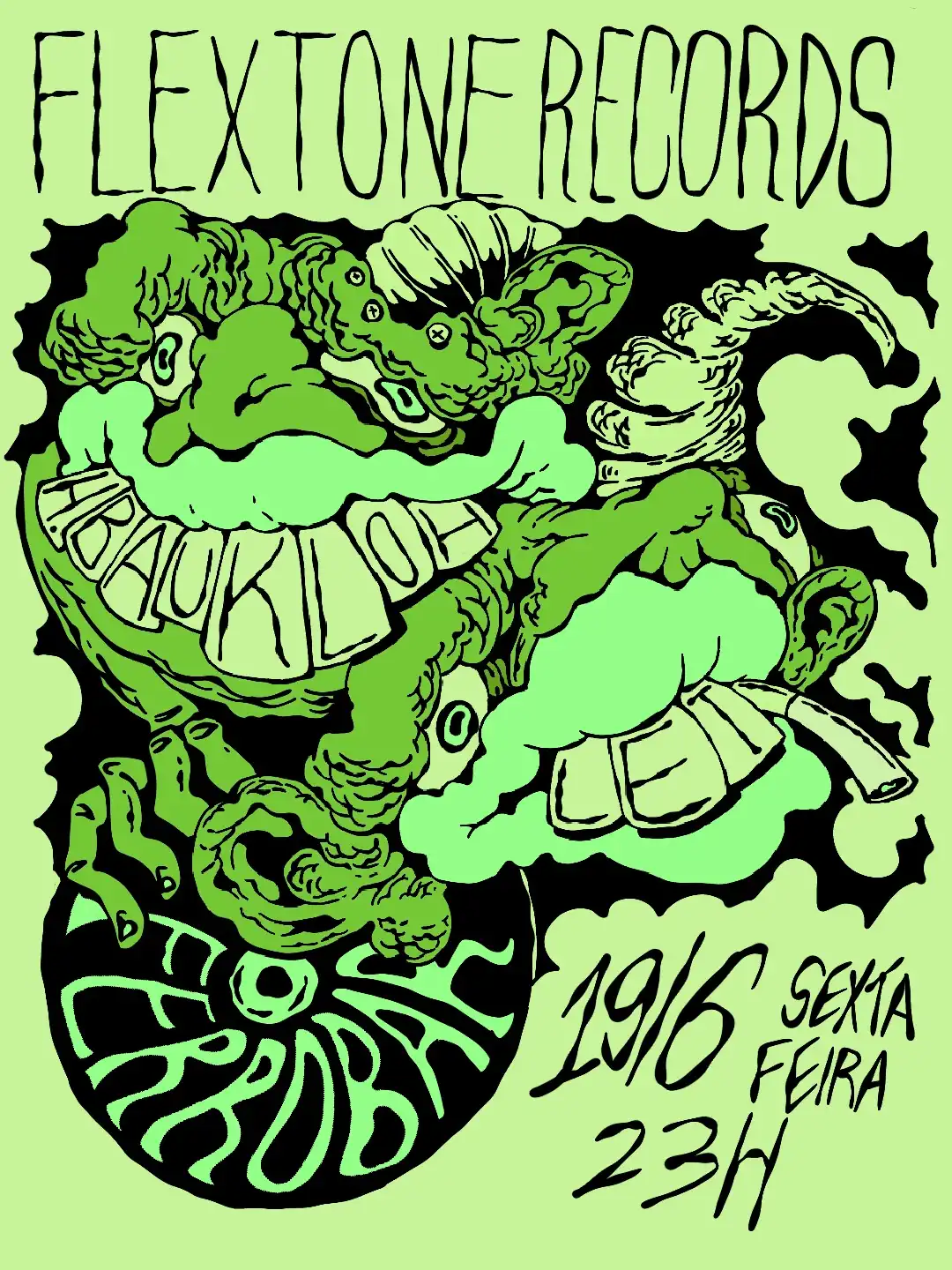 Flextone Sessions event poster