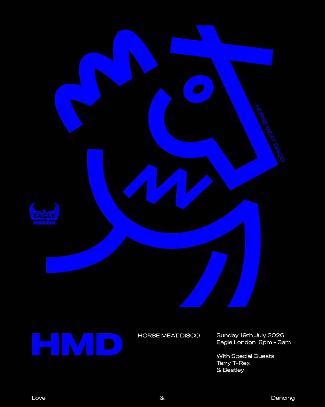 Horse Meat Disco at Eagle London event poster