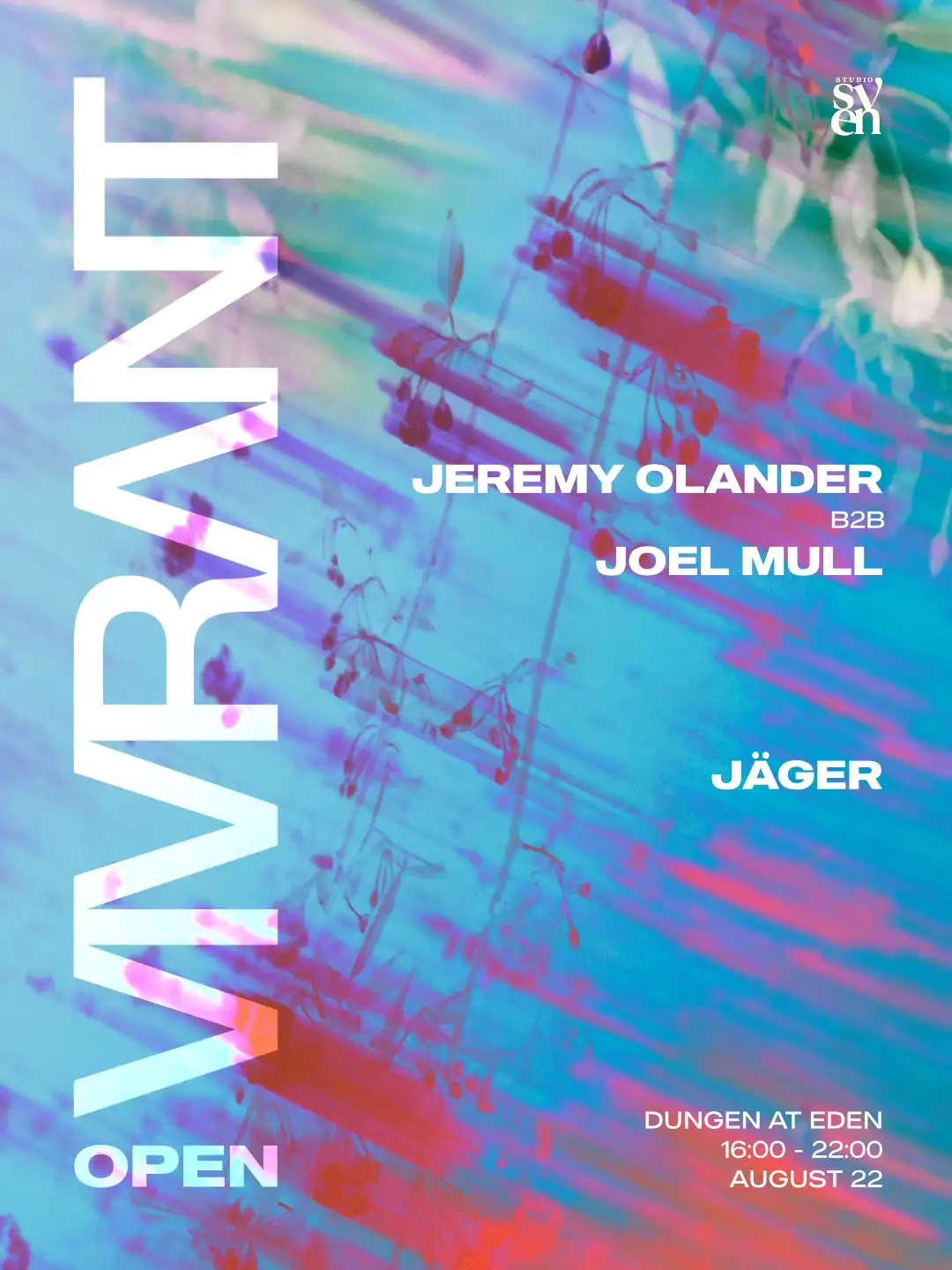 Vivrant Open event poster
