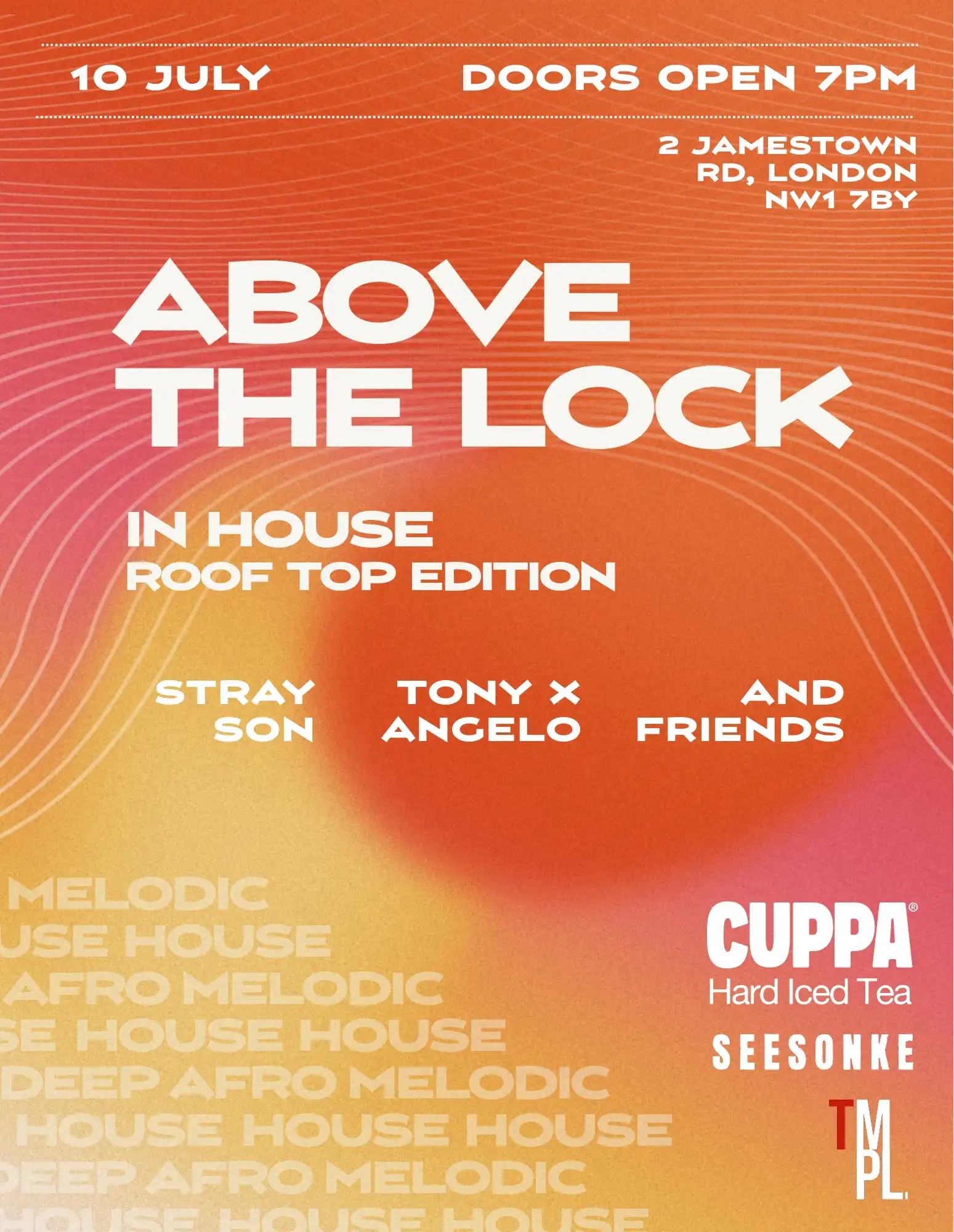 Temple presents: Above the Lock event poster