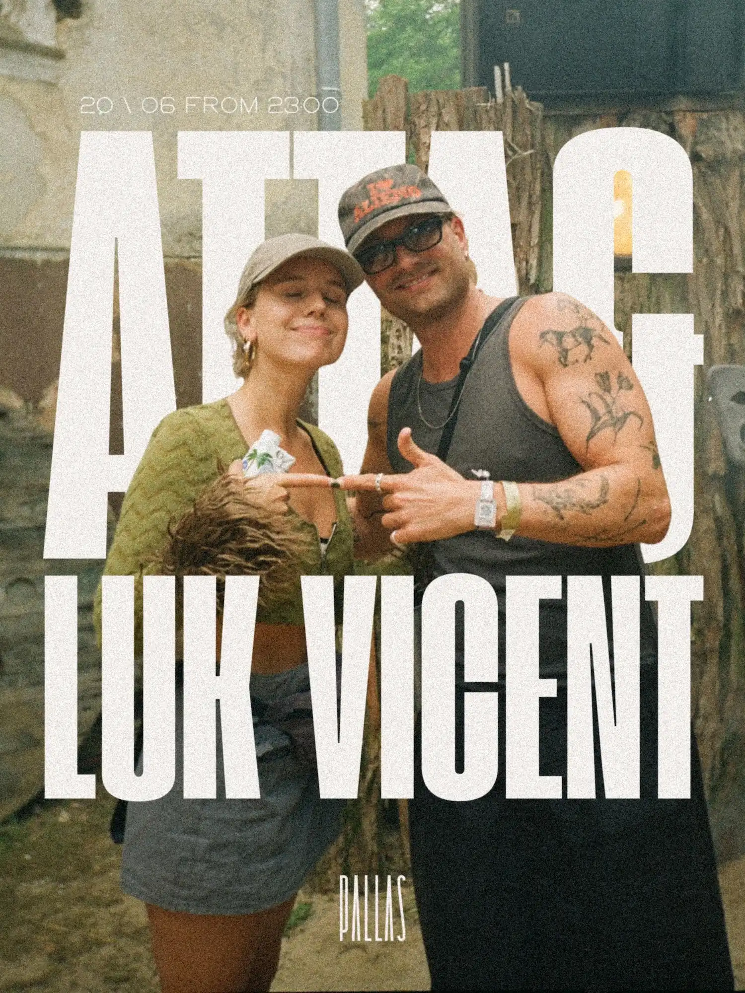 ATTA b2b Luk Vicent event poster