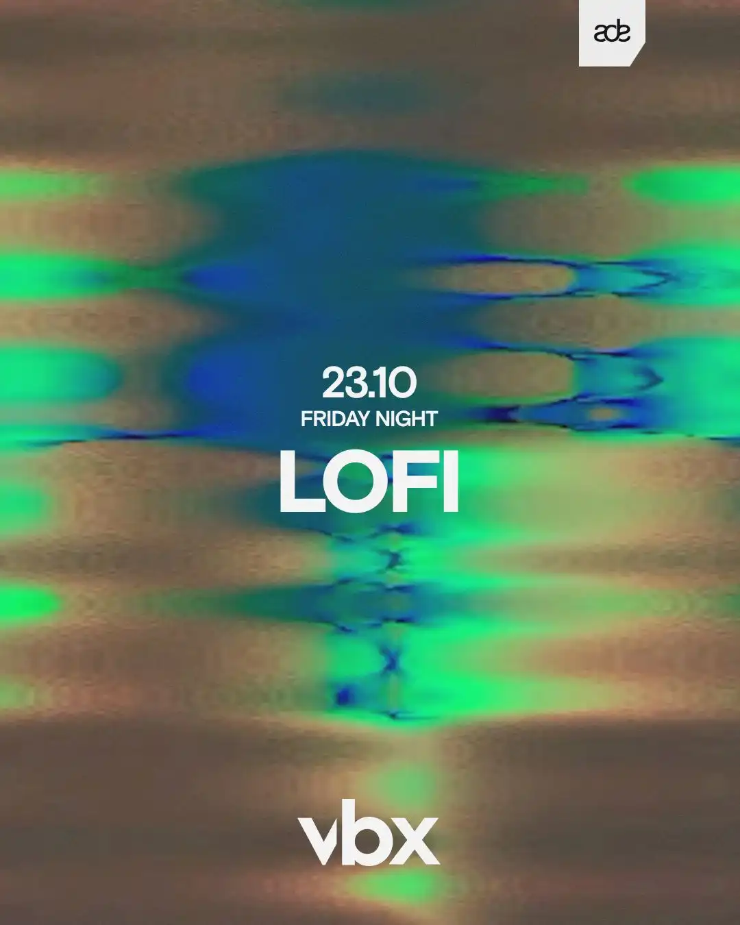 ADE - VBX event poster