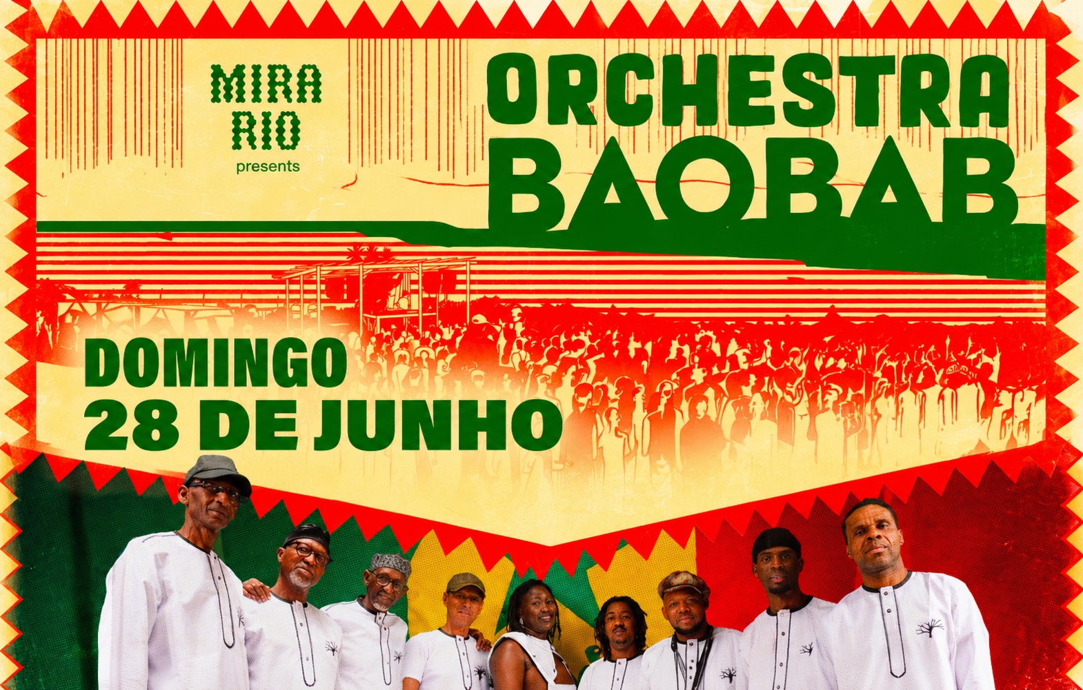 ORCHESTRA BAOBAB live - Mira Rio event poster