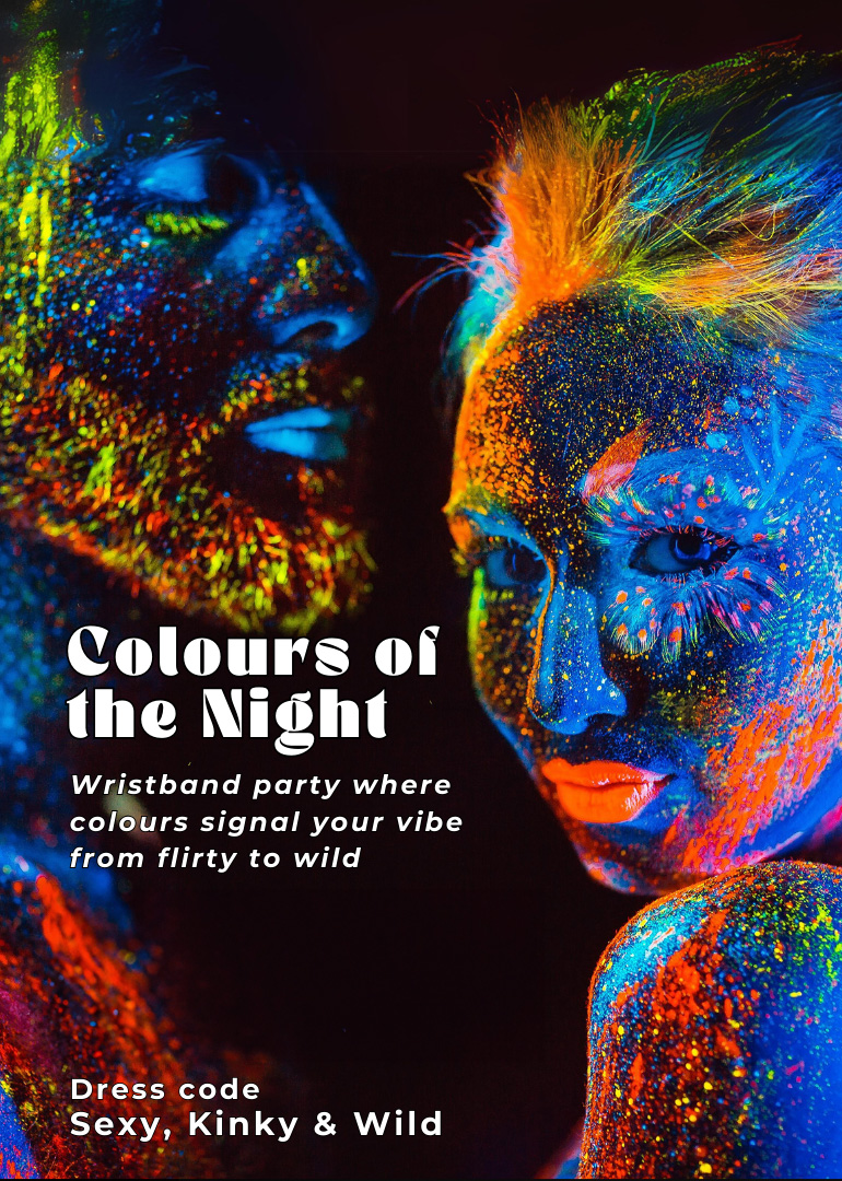 Colours of the Night event poster