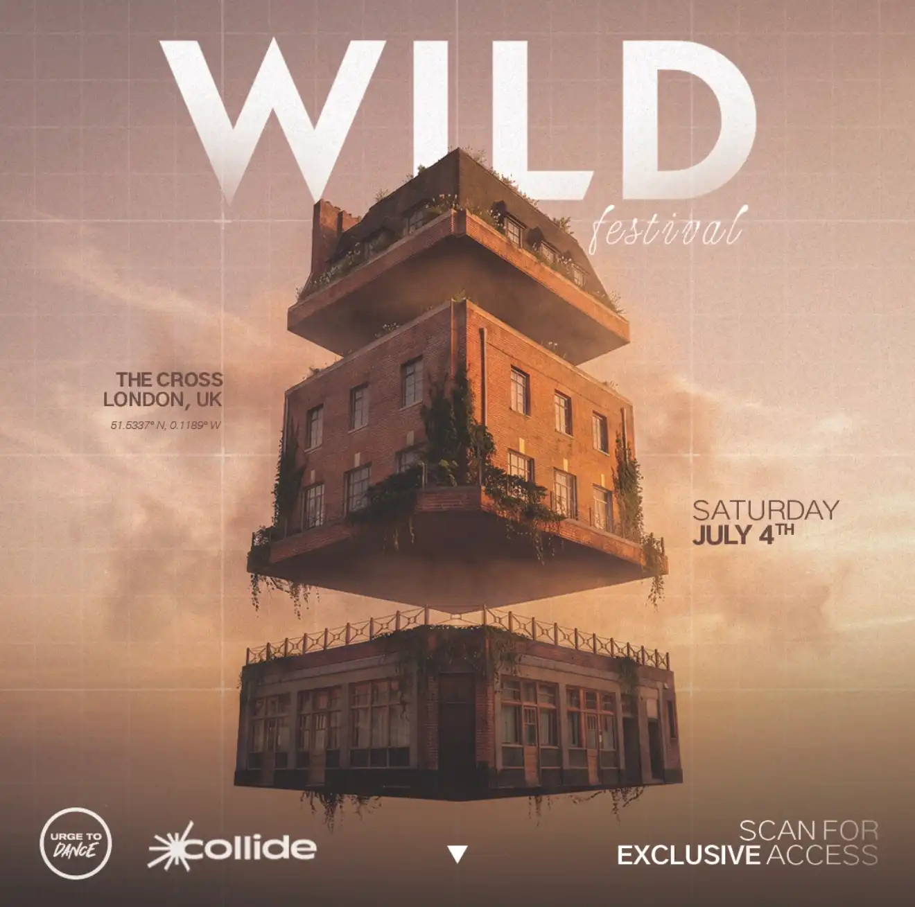 WILD FESTIVAL event poster