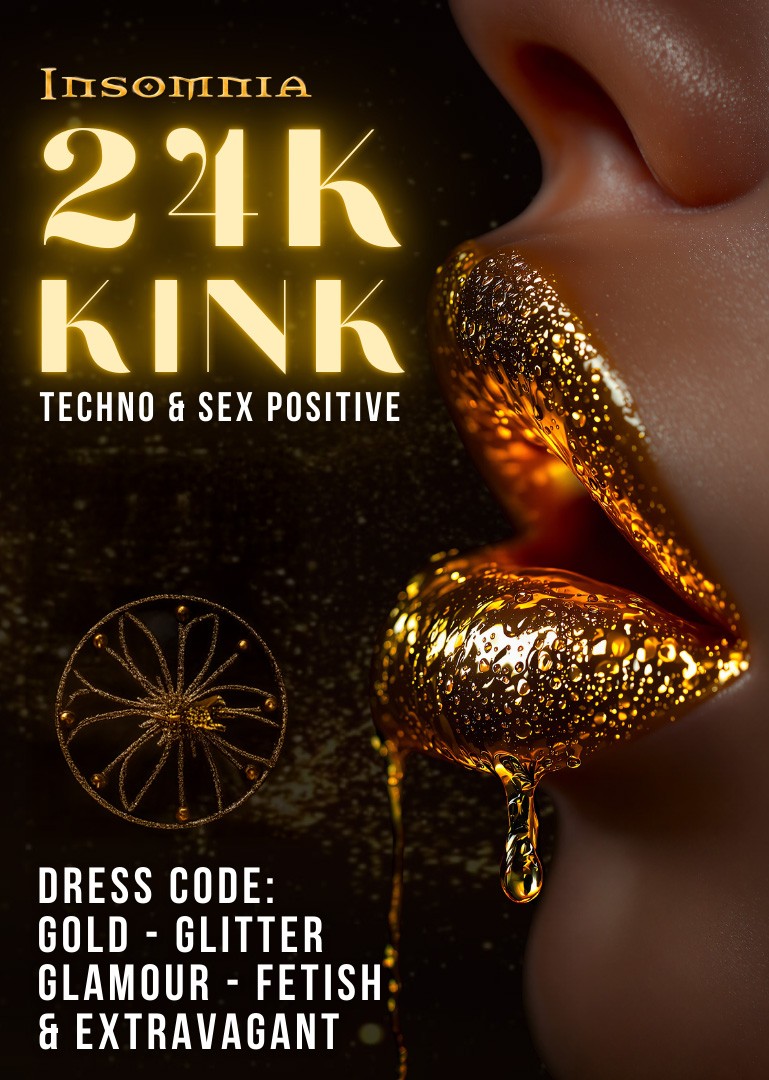 24K Kink event poster