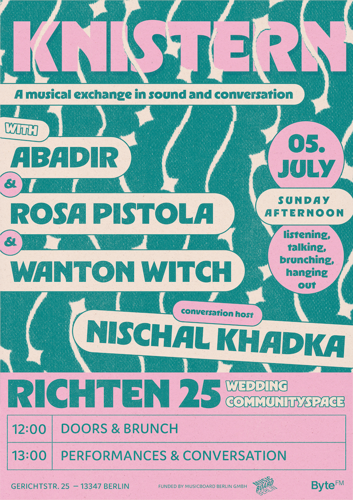 Knistern Juli event poster