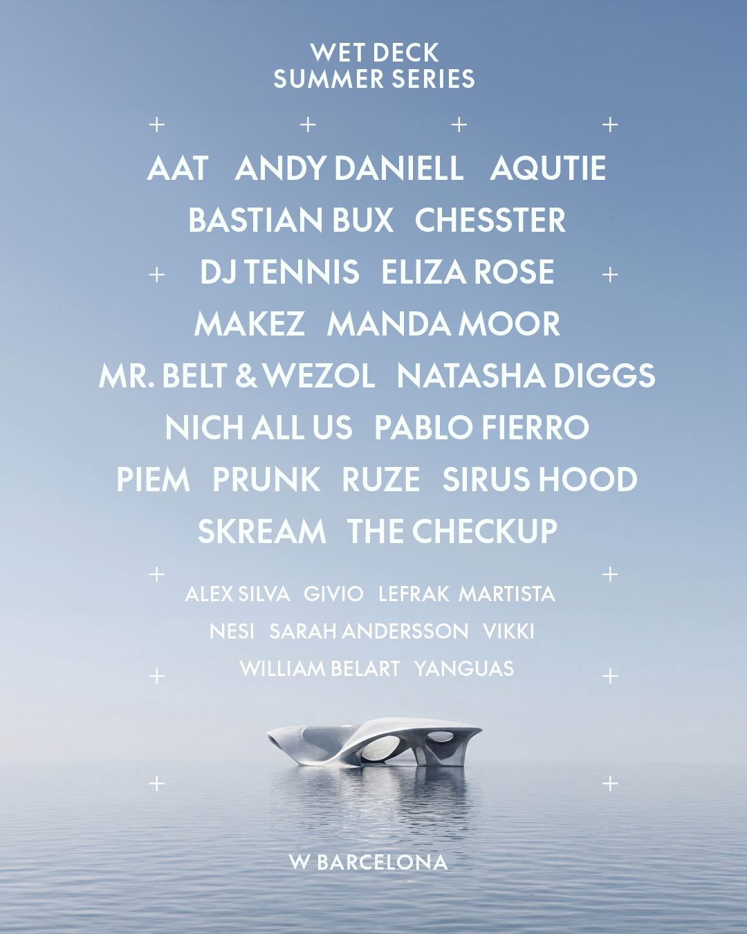 Free*WET DECK SUMMER SERIES - Makez - Nesi event poster
