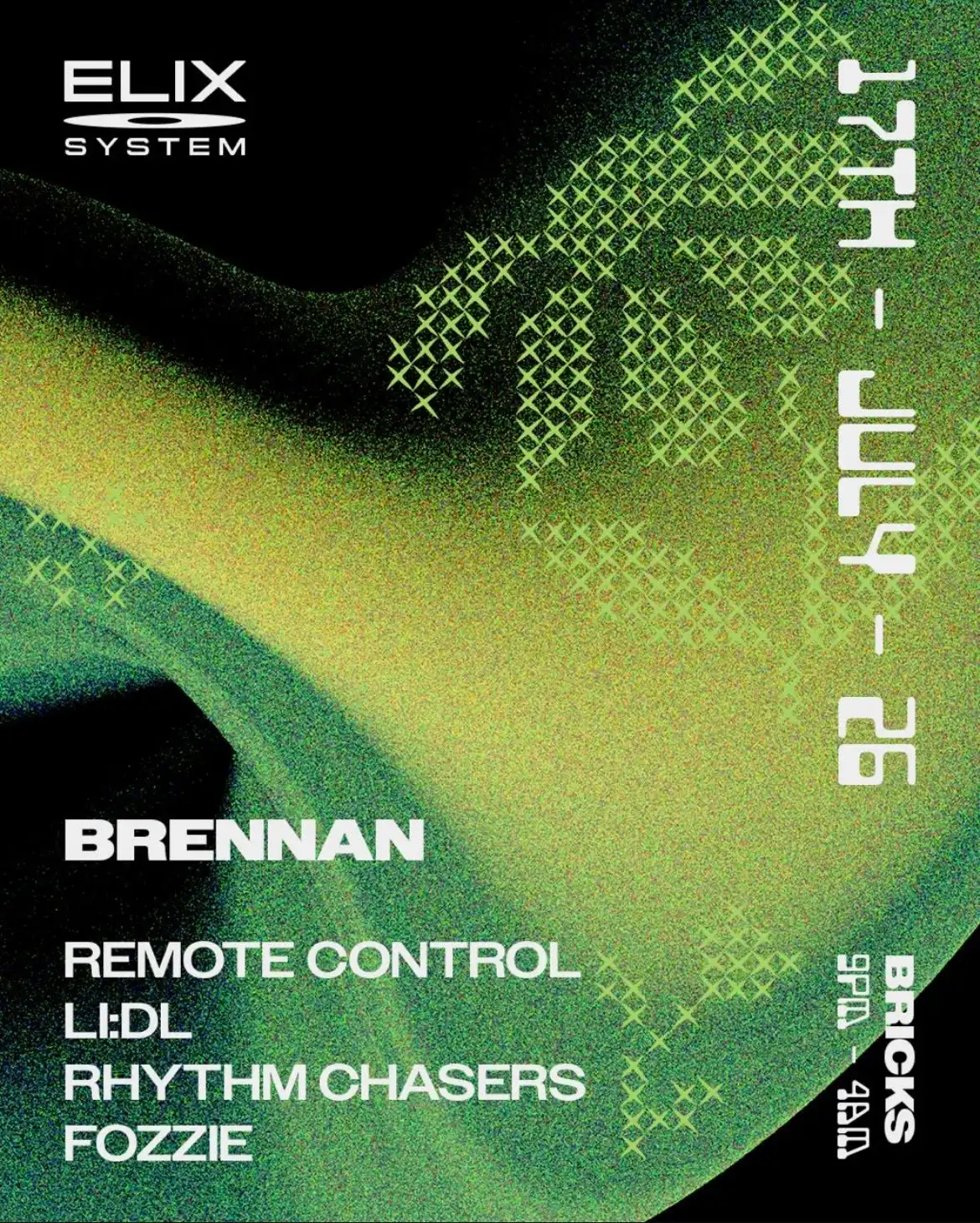 ElixSystem event poster
