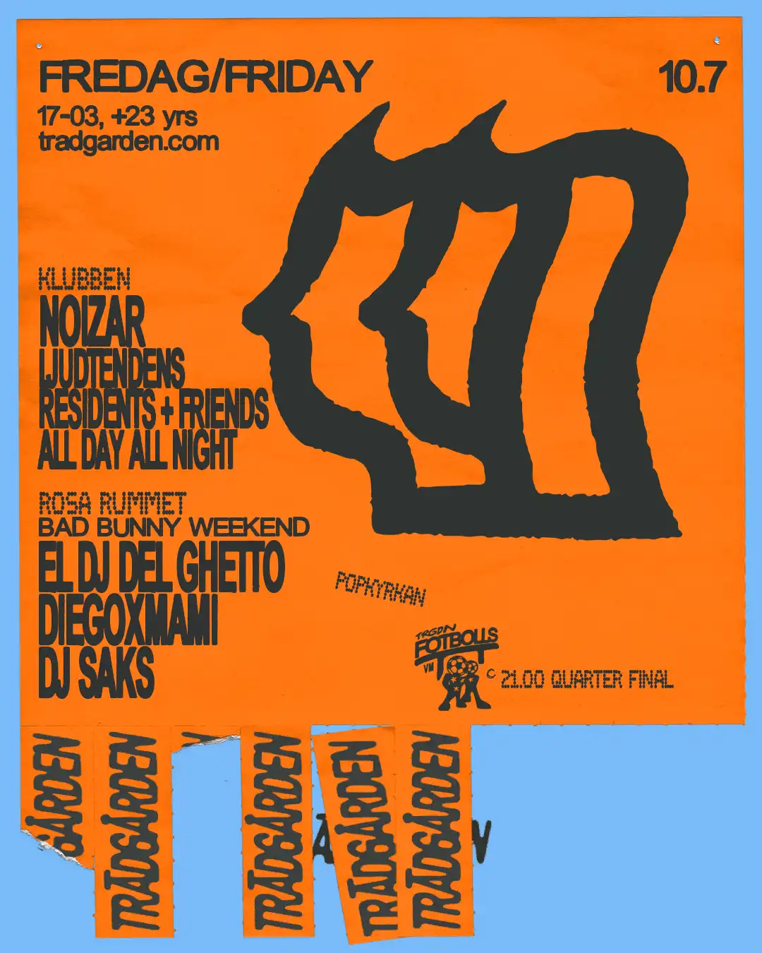 Noizar, LJUDTENDENS event poster