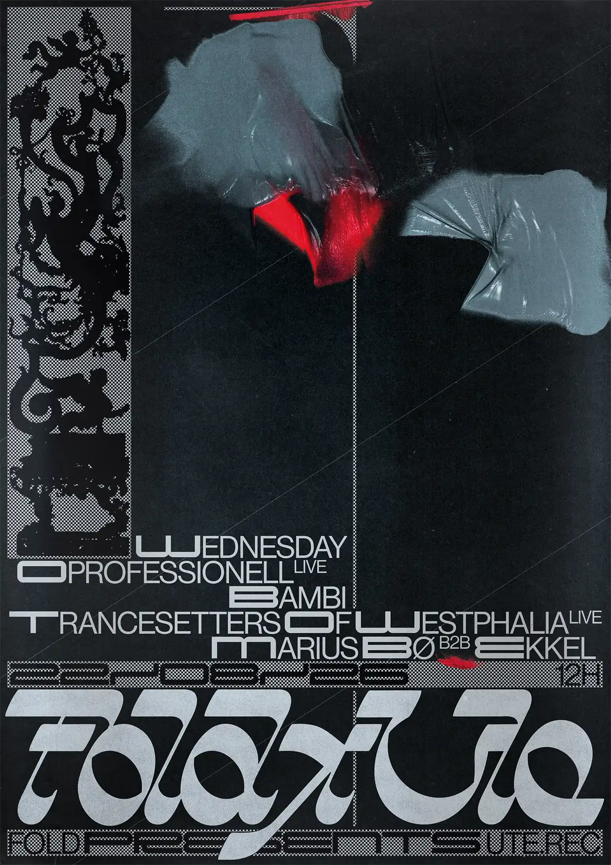 FOLD presents Ute.rec (EXTENDED) event poster