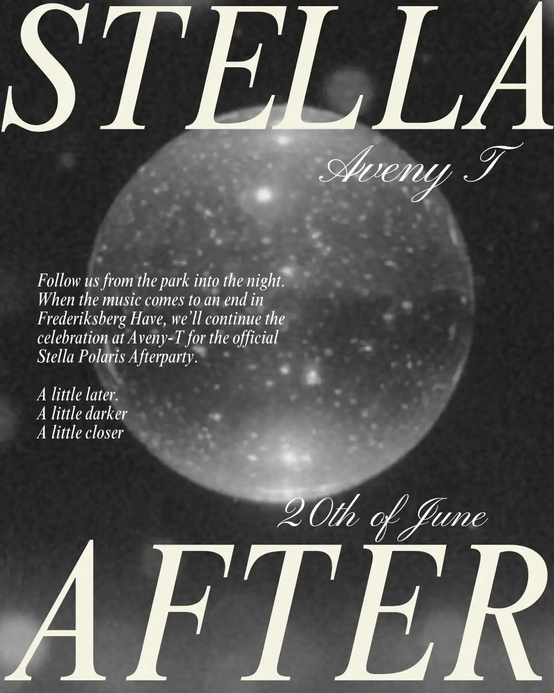 Stella Polaris After event poster