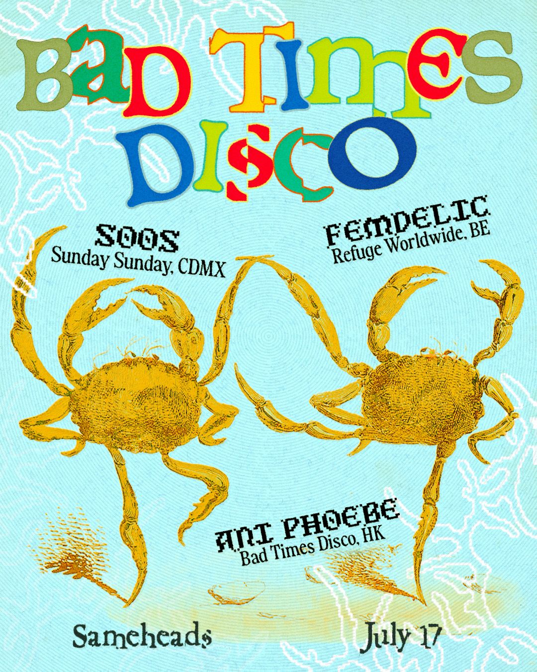 Bad Times Disco (Berlin) event poster